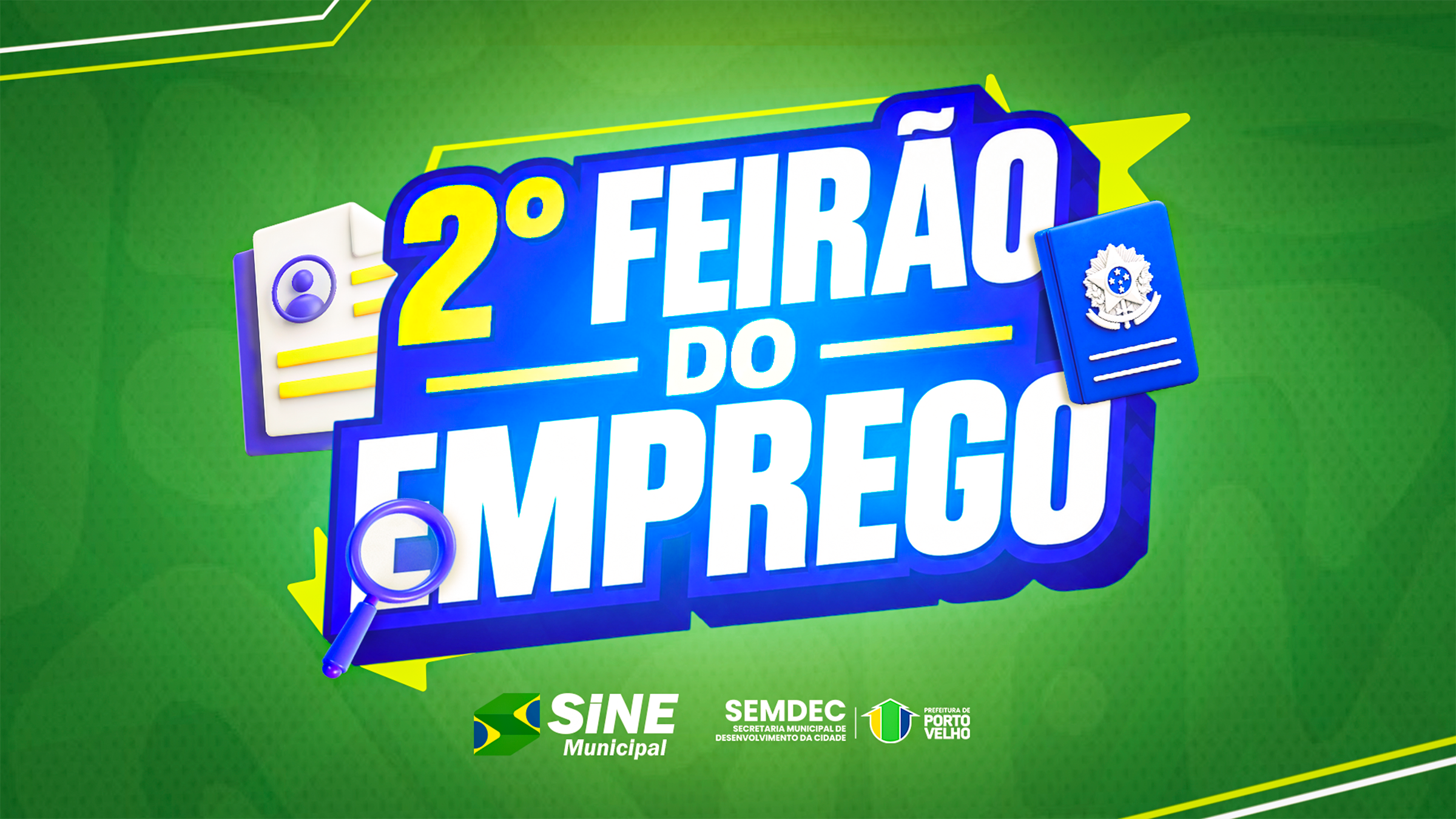 Banner Oficial - Feirão do Emprego e Empreendedorismo